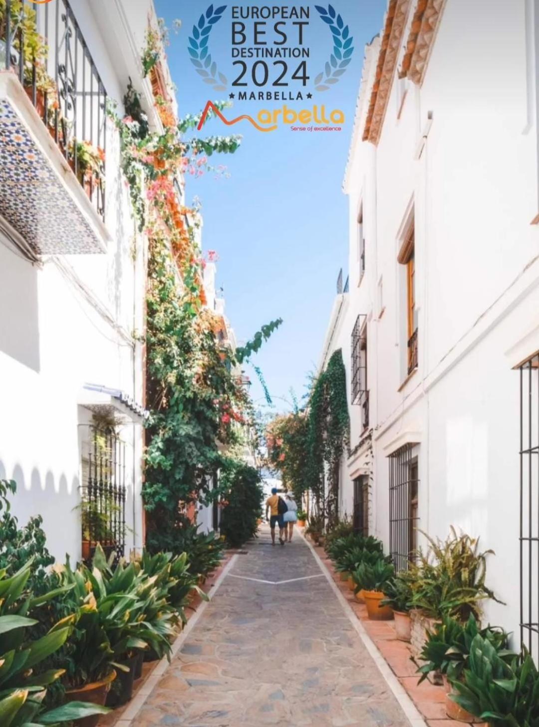 Amazing Front Sea View Studio. Marbella Centre Екстериор снимка